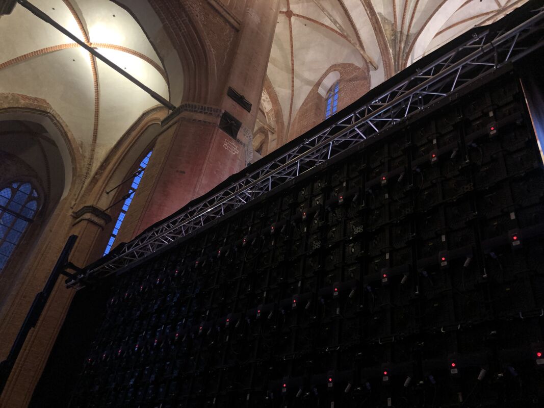 spielfertige LED Wand mieten