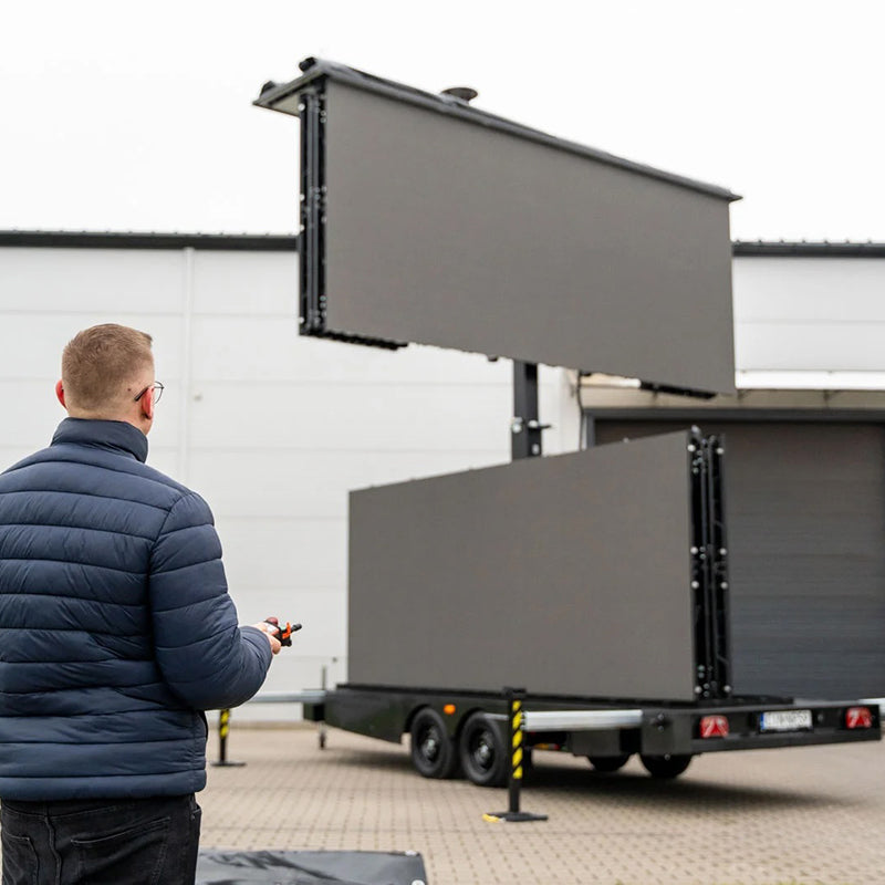 mobile LED Wand | LED Trailer