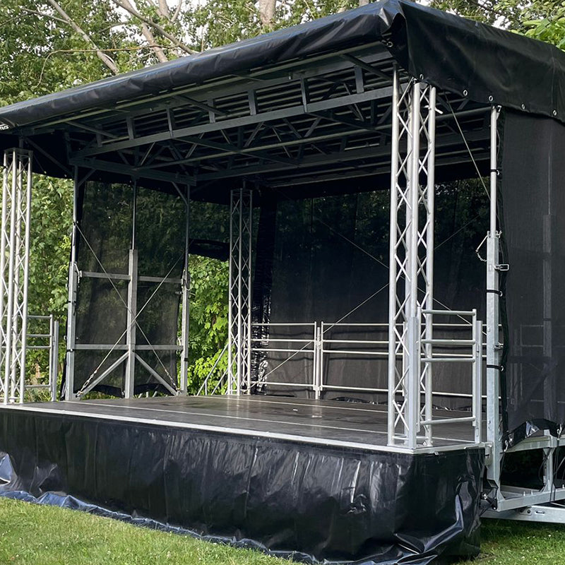 Bühne mieten 6x4 Meter – Rental Hansekontor Wismar