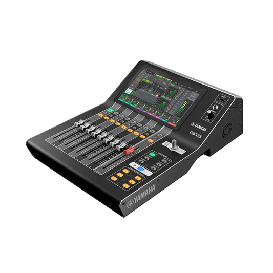 Yamaha DM3S Digitalmischpult mieten hochwertiges Tontechnikgerät mit 8 Fadern und Touchscreen