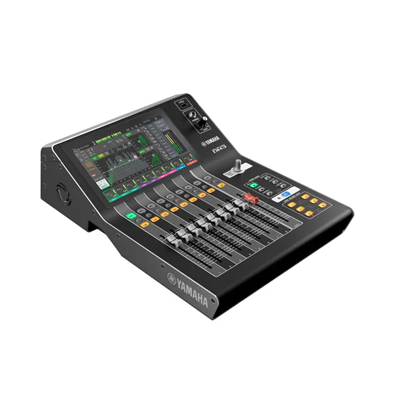 Yamaha DM3S Digitalmischpult mieten von Rental Hansekontor Wismar mit Touchscreen und Fadern